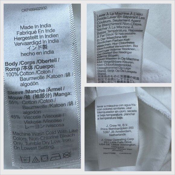 Madewell Womens Puff-Sleeve Blouse Drop-Shoulder Knit-Cotton Top Sz XS NWT - Picture 11 of 12